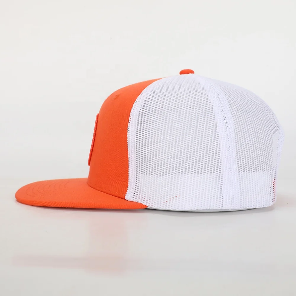 BSCI Wholesale Custom High Quality Embroidery Patch Logo 6 Panel Sport Flat Brim Truck Hat,Black Cotton Gorras,Mens Snapback Cap