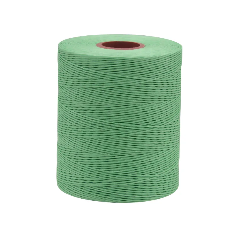 0,8 мм, 1,0 мм, прошитая вручную кожаная нить, плоская вощеная нить, полиэфирная Вощеная швейная нить для обуви