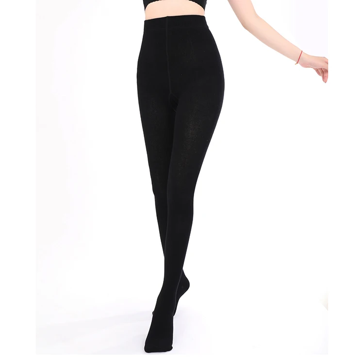 Cotton 80% spandex 20% combed cotton normal size  Extra size  Maxi size Flecce tights   Pantyhose