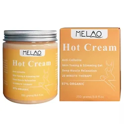 MELAO Hot Cream Lose Weight Anti Cellulite Slim Body Cream Fat Burning Slimming Cream