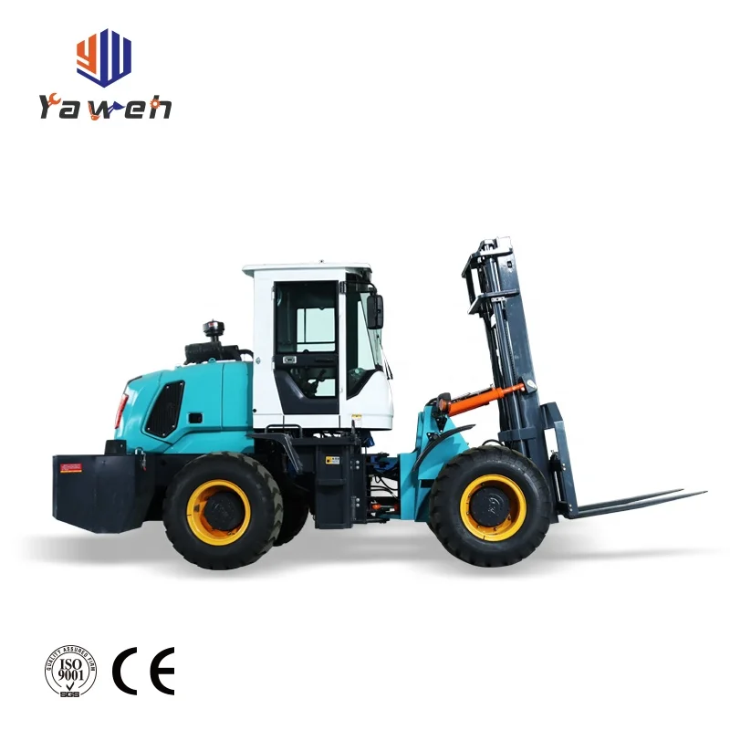 Yaweh Multifunction 4x4 Articulated Rough Terrain Forklift For Sale