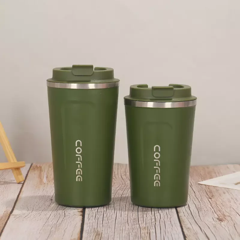 Hot selling  Double Walled Stainless Steel Car Tumbler Business Office Thermal Mug Vacuum Insulated Reusable Coffee Cup