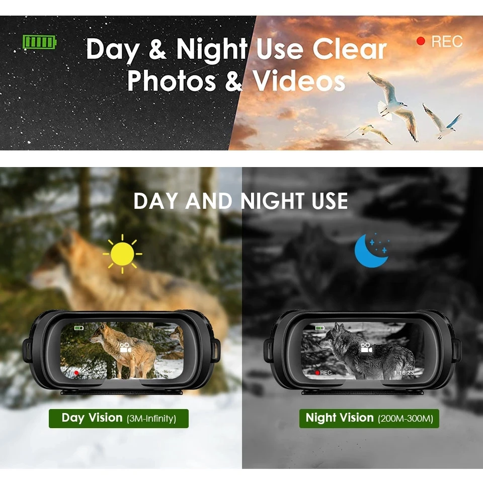 Infrared digital Vision Scopes For Hunting Day And Night