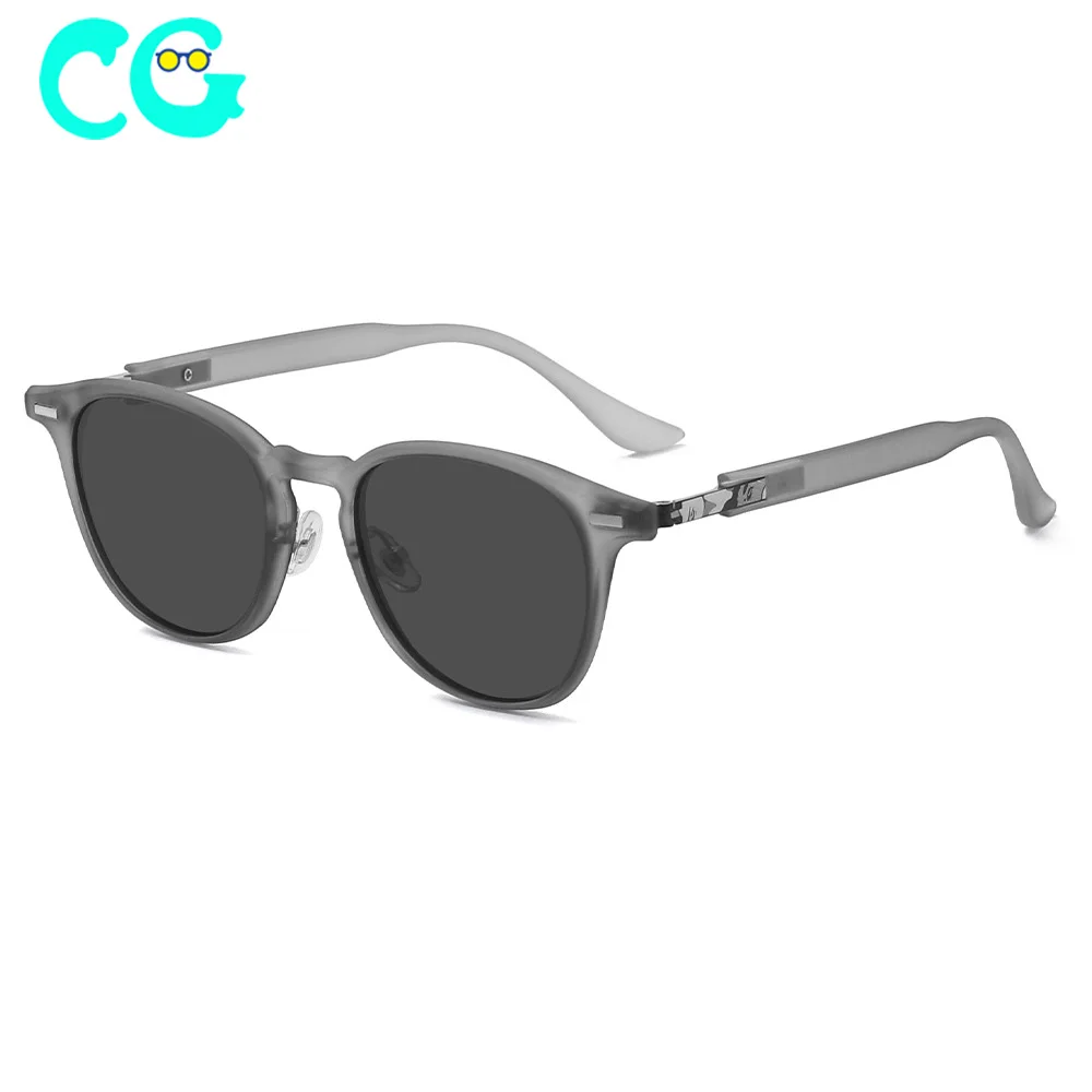 High Quality Fashion New Round Polarized Unisex Sunglasses TR90 Sport UV400 Sunglasses Women Men