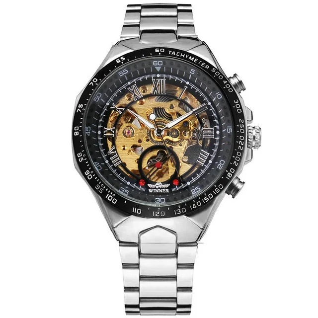 Winner TM432 Luxury Montre Homme Forsining Mens Mechanical Automatic Watch