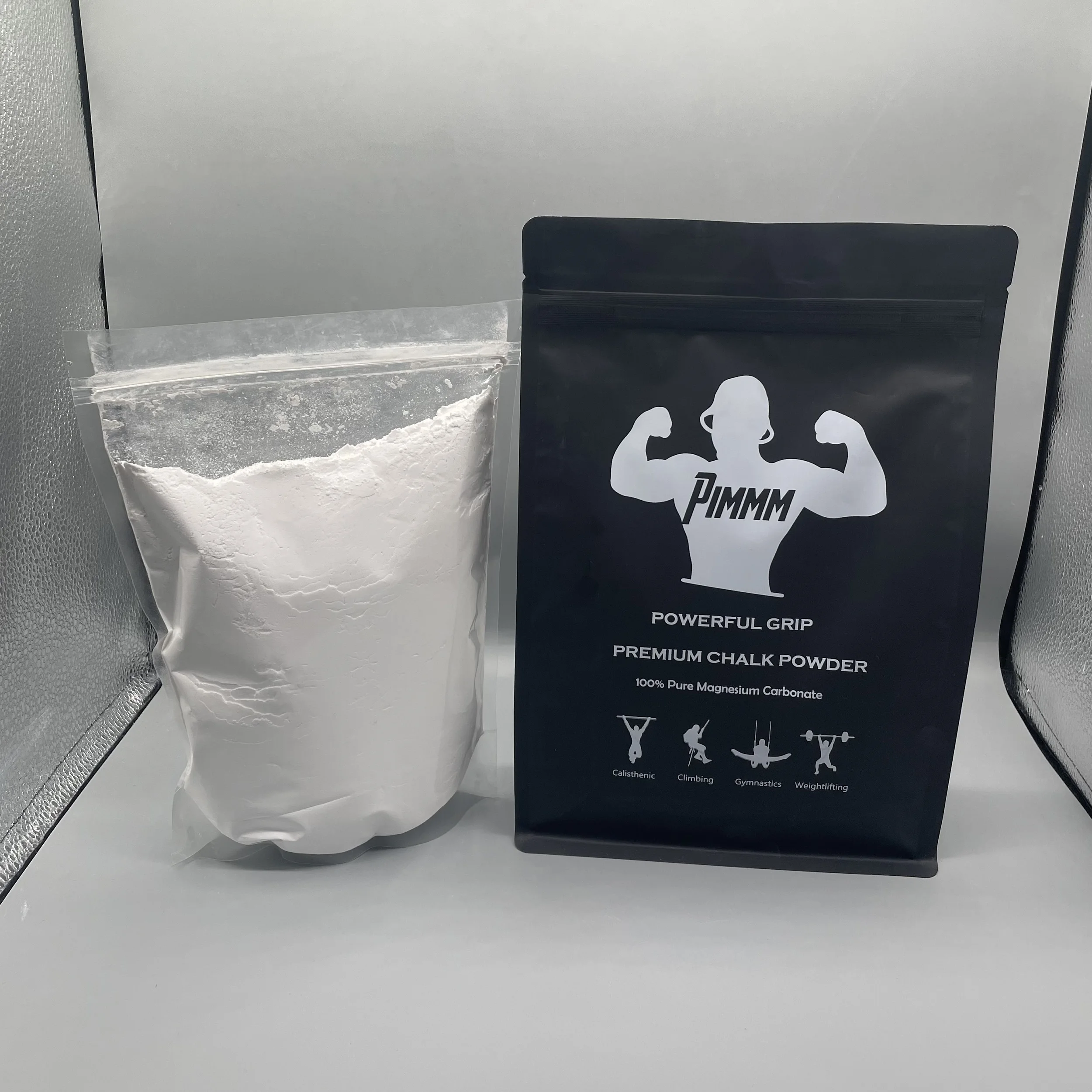chalk gym magnesium carbonate powder 100g 200g 300g customized logo