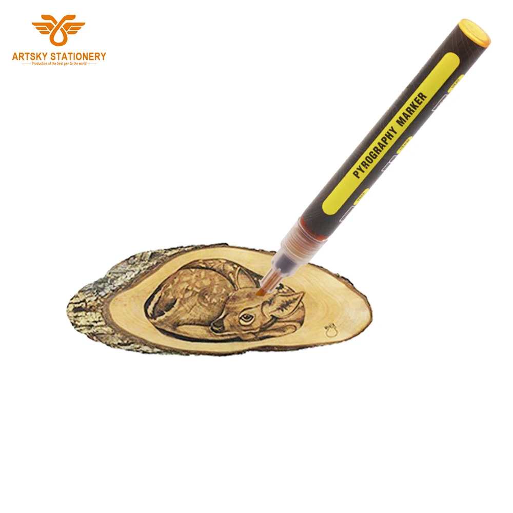 Scorch Pen Marker, Temperature Woodburning Pen for Wood Carving/Embossing/Soldering