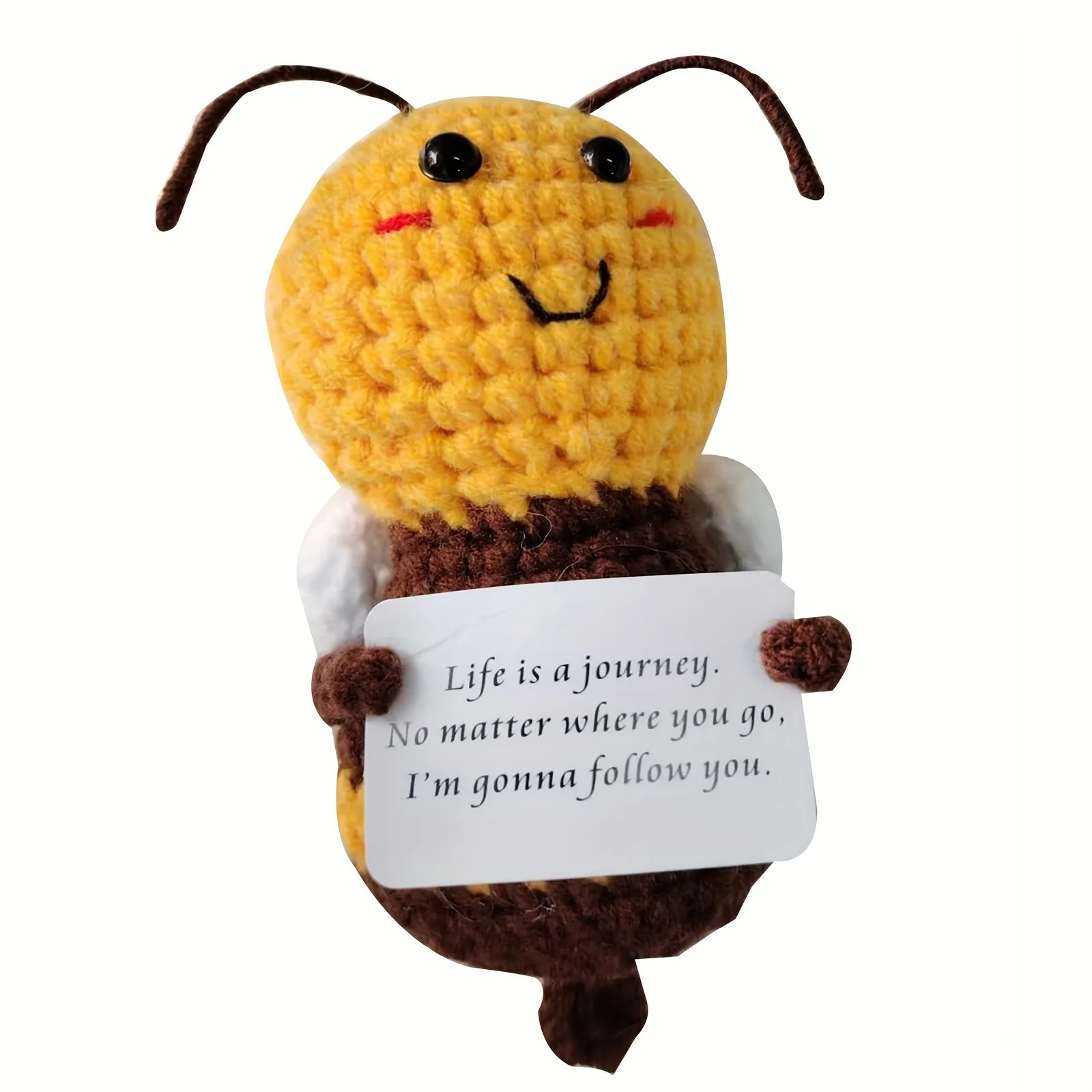 New Design Hot Selling Positive Potato Doll Crochet Plush Toys New Style Crochet Frog For Thanksgiving Day Gift