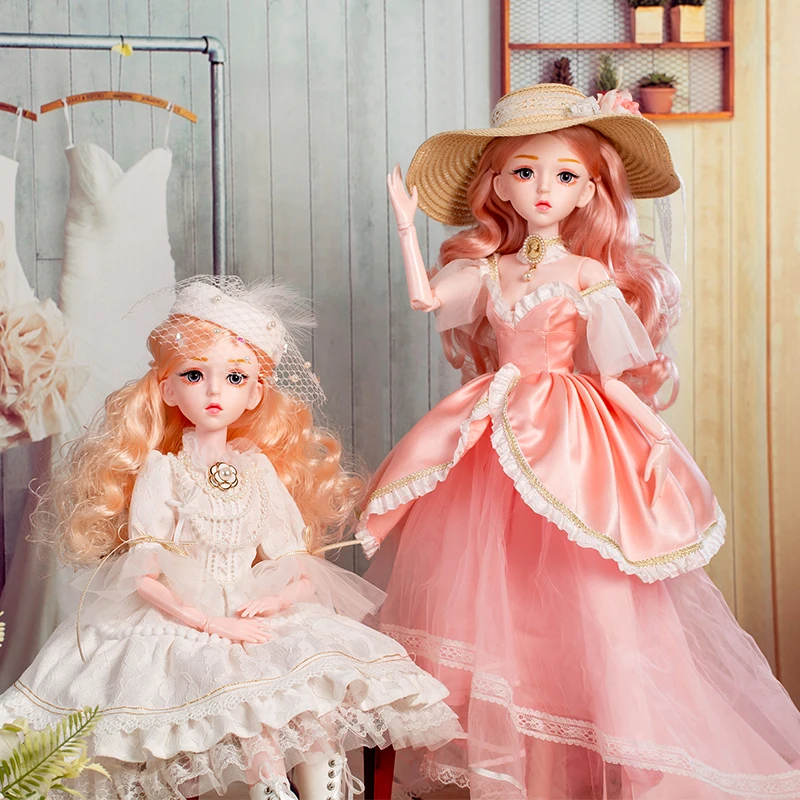 Новый продукт 60 см 1/3 BJD Игрушки для девочек американские куклы Модная Кукла Принцесса подарок игровой набор экшн-Фигурки игрушки детей