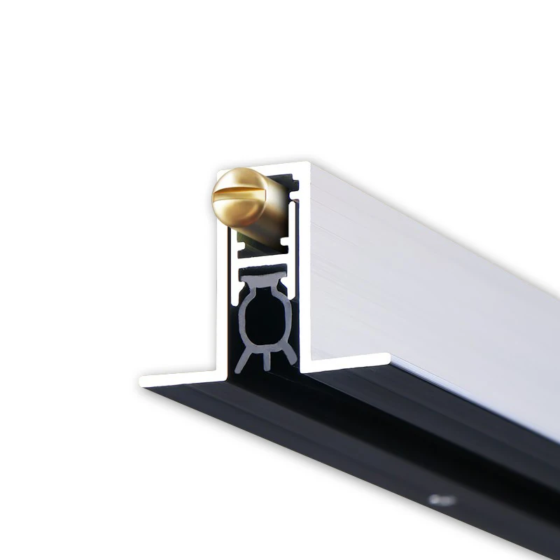 Wholesale best price Hidden door bottom seal automatic lift T-edge aluminum Seal Strip