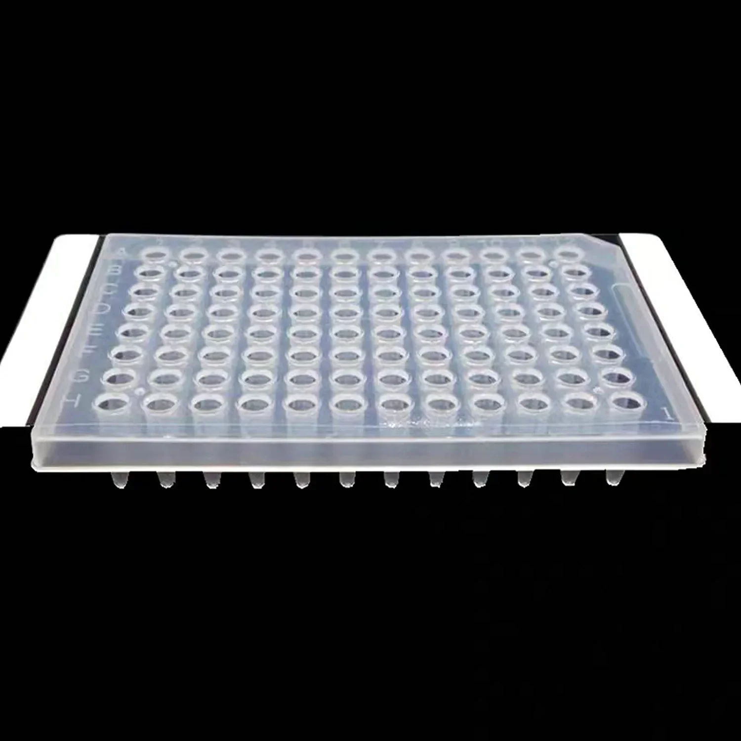 Transparent DNA RNA Diagnostic 96 Deep Well Microplate PCR Plate Sealing Film