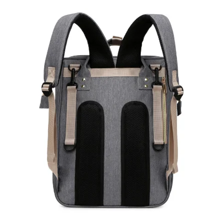 FREE SAMPL Factory Wholesale Outdoor USB Mummy Baby Diaper Bag Backpack with Bassinet for Travel Custom Fashionable Organizer