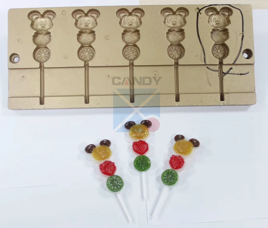 Newest design four colors jelly gummy candy machine production line Vitamin C Gummy making machine for sale