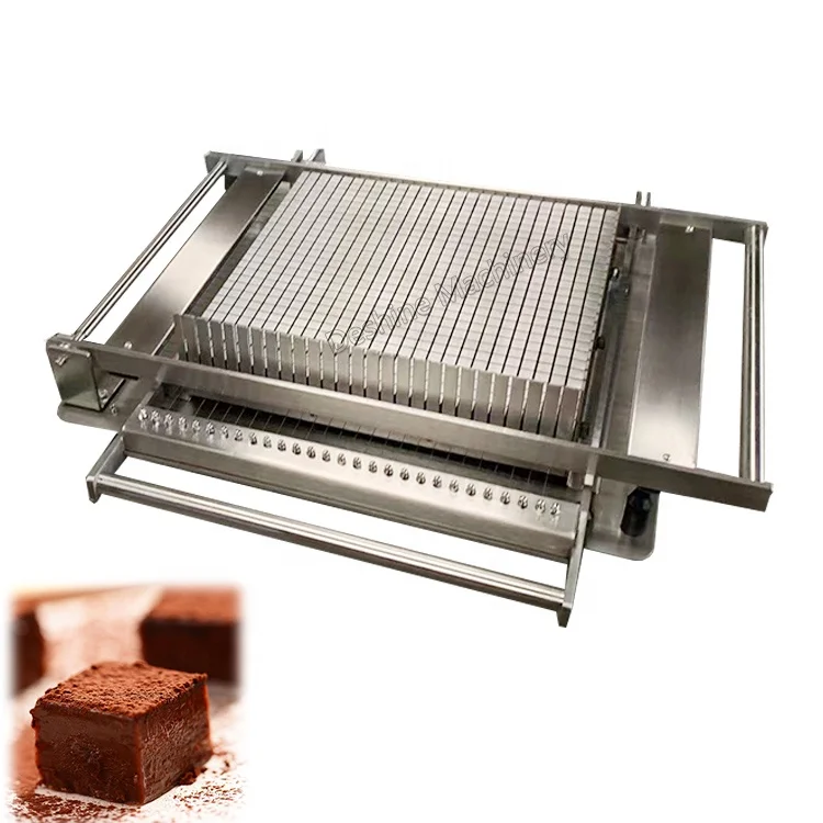 Portable chocolate double guitar cutter Ganache cake cutting machine chocolate guitar cutter cutting machine
