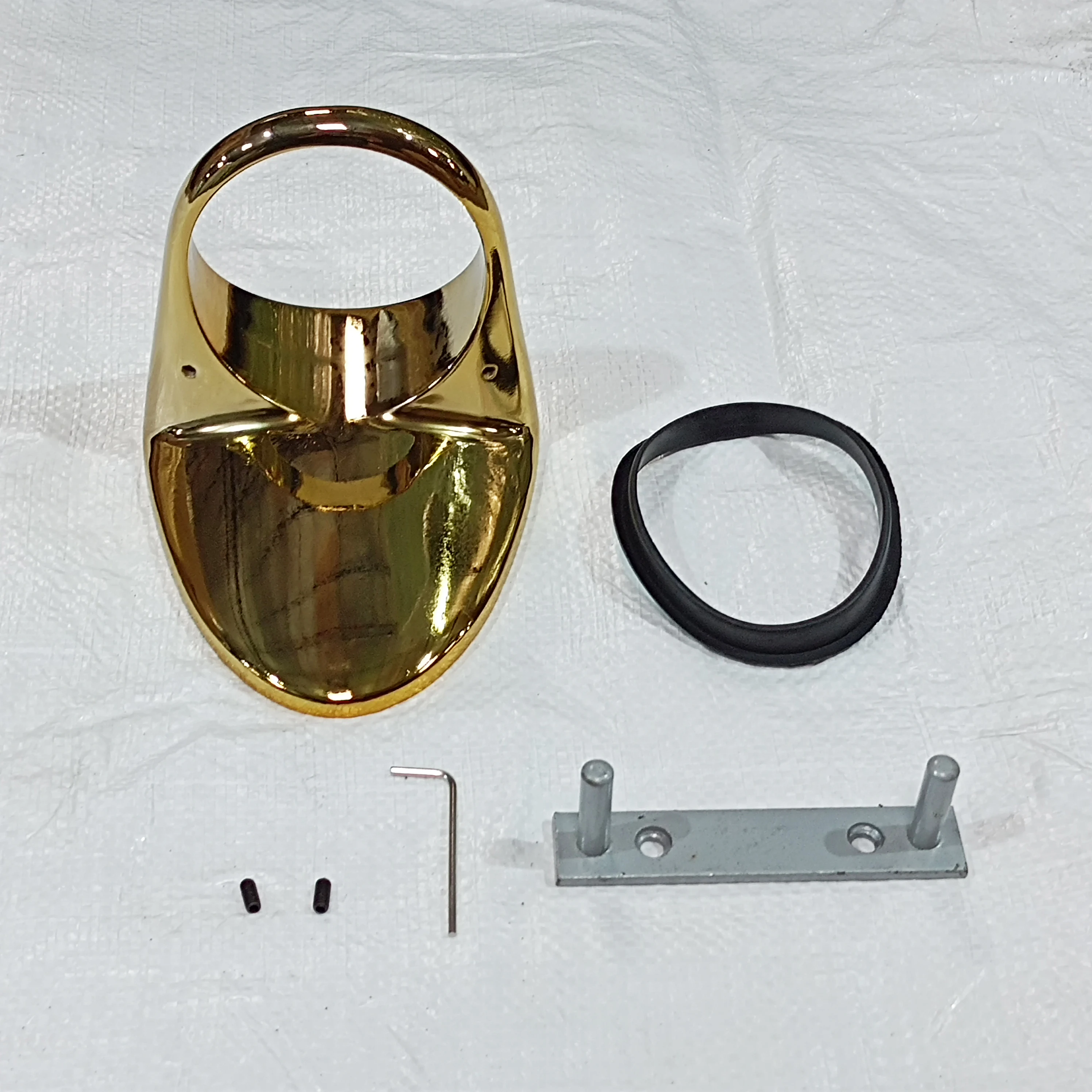 Cheap Salon Chair Accessories Aluminium Hair Dryer Bracket Rack Wall Mounted Metal Hair Dryer Holder