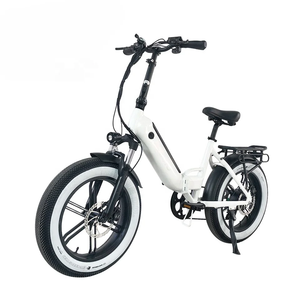 Легкий электровелосипед 48 В 250 Вт мини складной 350 500 портативный 20 дюймов электрический велосипед для взрослых