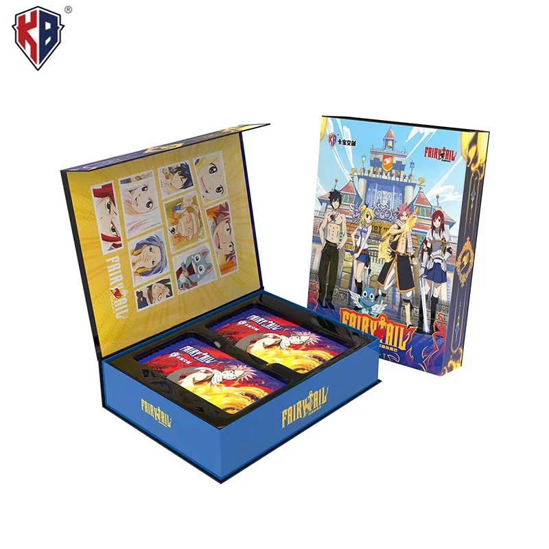 wholesale google japanese Magazine Natsu Dragneel Lucy  Happy Elza Scarlet play cards KB Fairy Tail collect Card