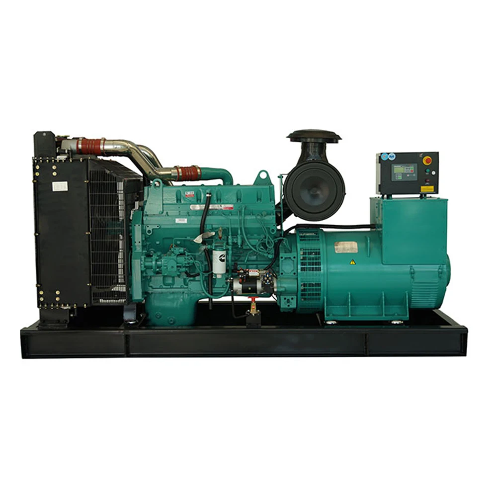 Cummins 6CTAA8.3-G2 генератор 200kva 400V/230V напряжение дизельный открытого типа с хорошим качеством
