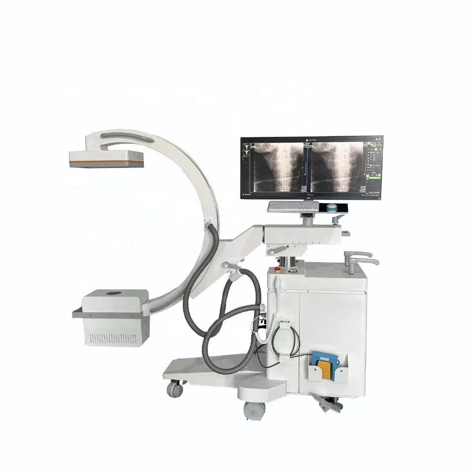 Operating room use 5kW Mobile C-arm X-ray Machine with Flat panel Detector