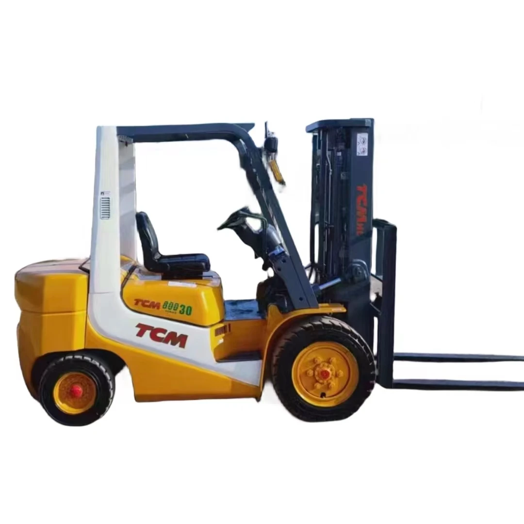 automatic used TCM forklift FD30 high quality ;nice performance  handling machinery on sale free shipping