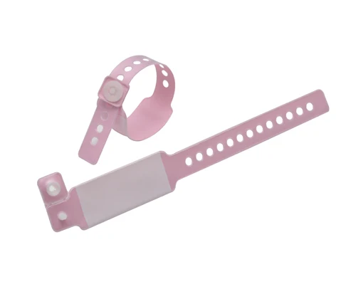 Writable Hospital Plastic Medical Bracelets Disposable Patient Child Id Wristbands