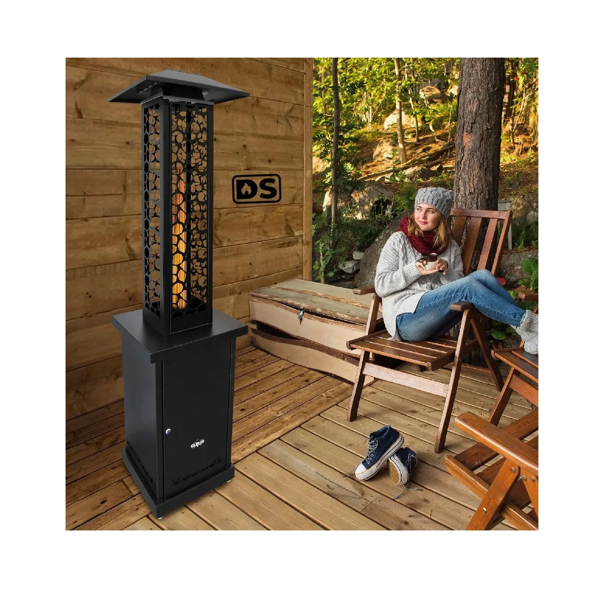 Dese termostufa Пелле 25kw котел Открытый Патио Нагреватель древесная Пелле печь горелка