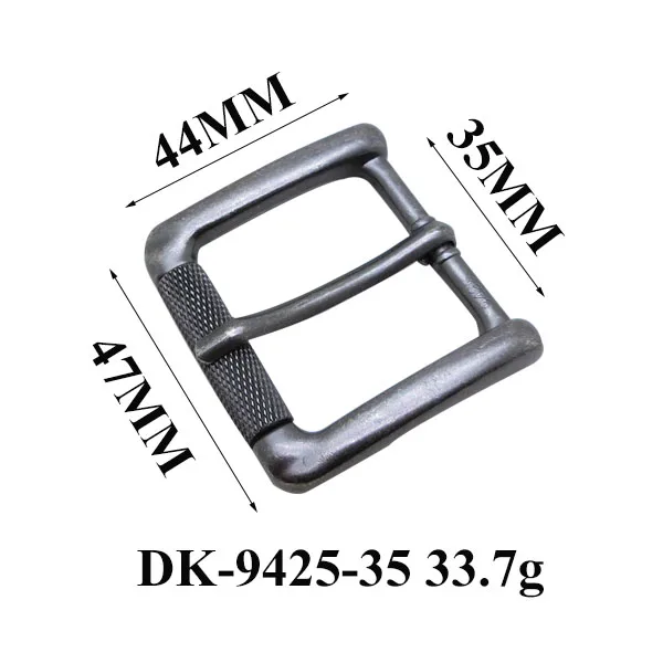 35mm Fashion Unique Design Pin Rotating Parts Alloy Metal Turning Men Custom Wholesale Blanks Roller Single Pin  Belt Buckle