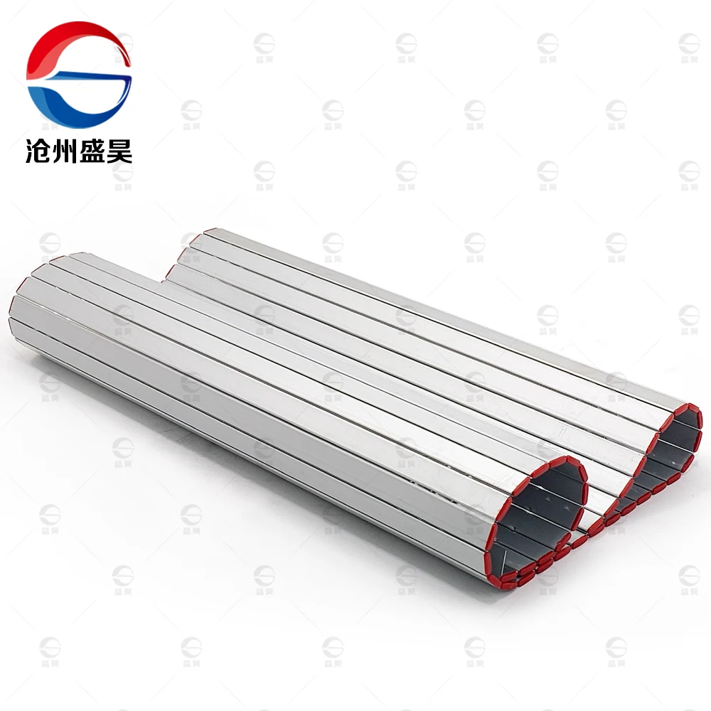 Защитная направляющая cnc, алюминиевая защитная крышка, телескопическая алюминиевая занавеска cnc от Lenka