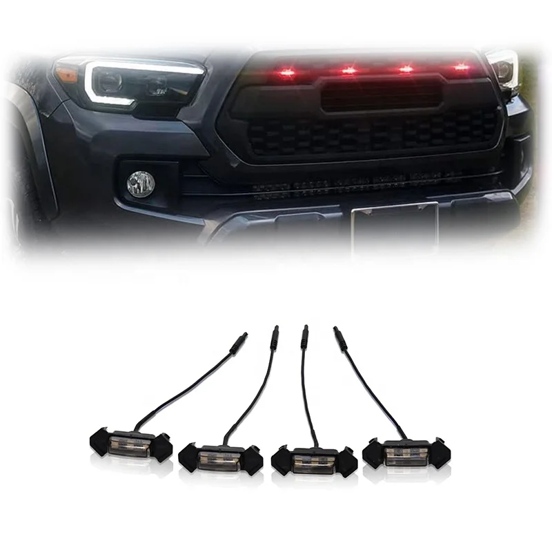 Gobison Factory Wholesale Price RGB TRD Grill Light For TOYOTA Tacoma 2016-2023 Grill Light