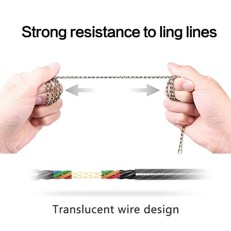 Universal high quality in-ear noise reduction strong stereo earphone