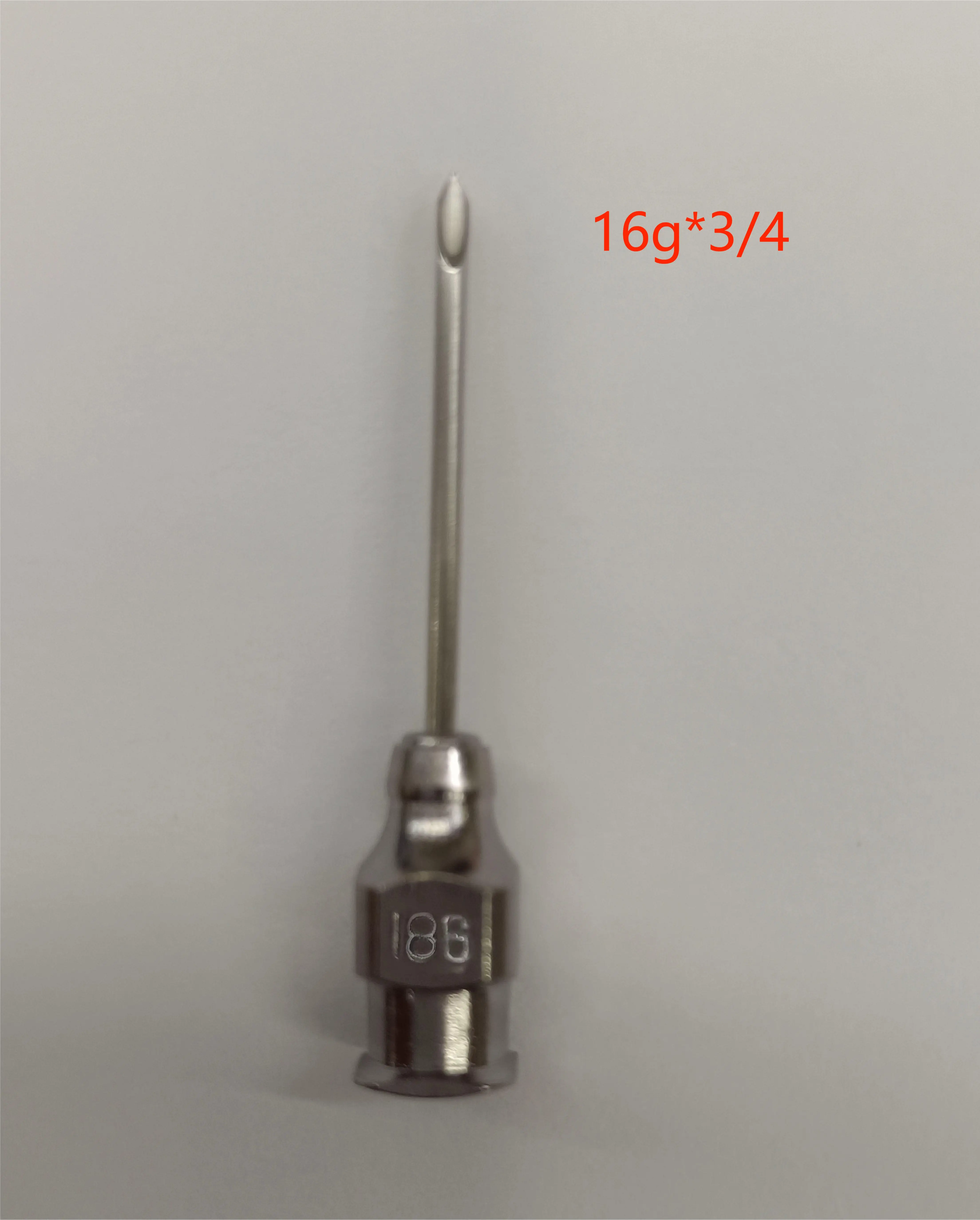 Animal injection  stainless steel veterinary hypodermic syringes needle
