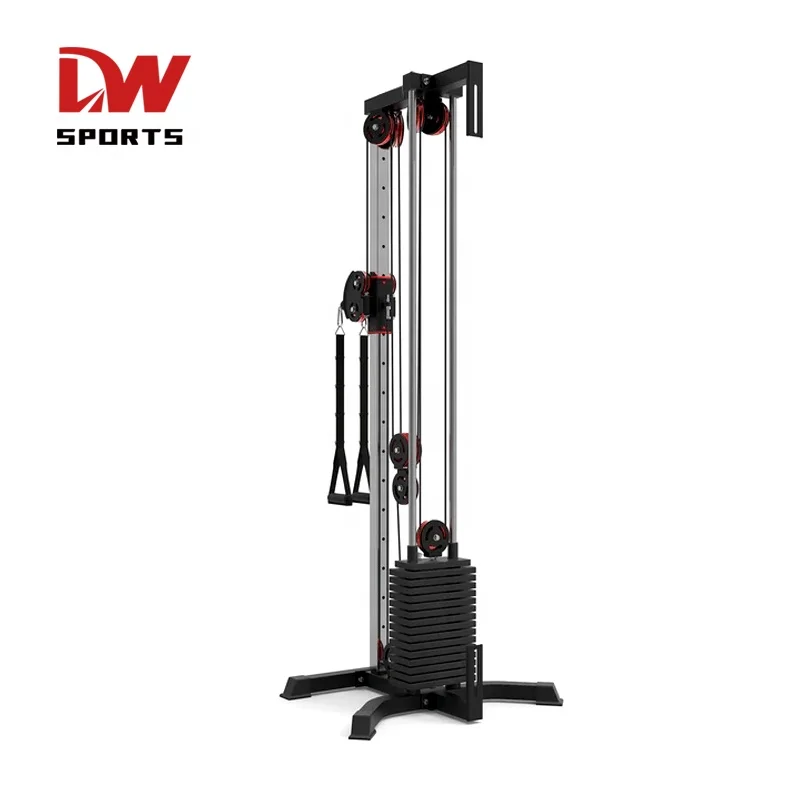 DW SPORTS Power Training Equipment Gym Equipment Lat Pull Down Double handle Machine Fitness