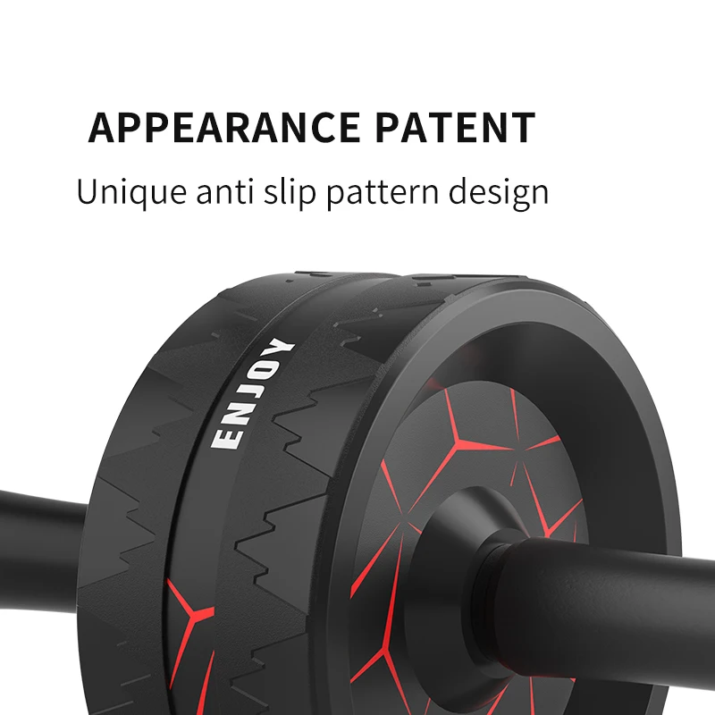 2024 Wholesale Healthy Customizable PP Foam Handle Ab  Wheels roller  with Kneeling Pad Home Exercise-Abdominal Muscle Training