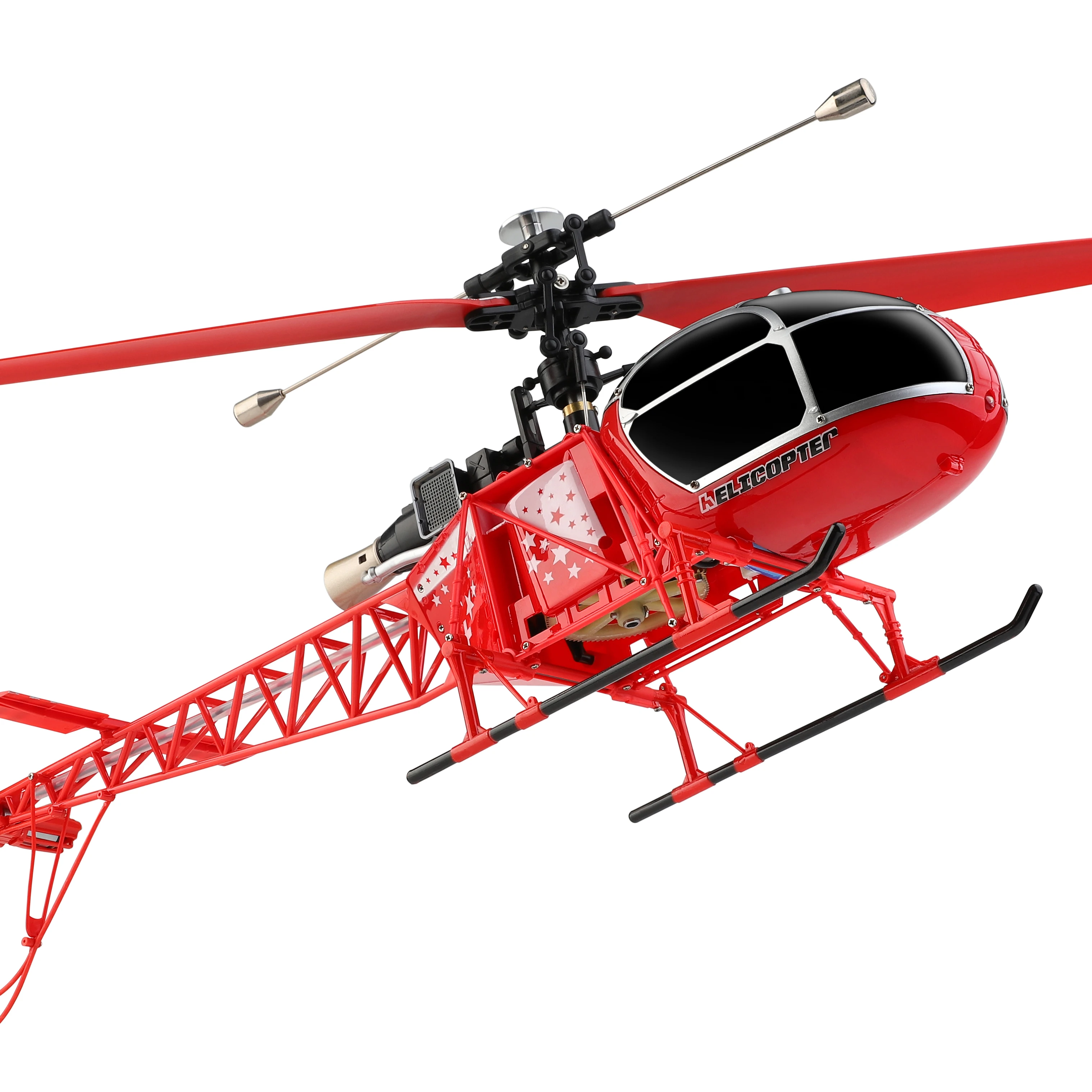 Wltoys V915-A RC Helicopter RTF 2.4G 4CH Dual Brush Motor 100M Control Distance Indoor And Outdoor Flight RC Plane For Boys Gift