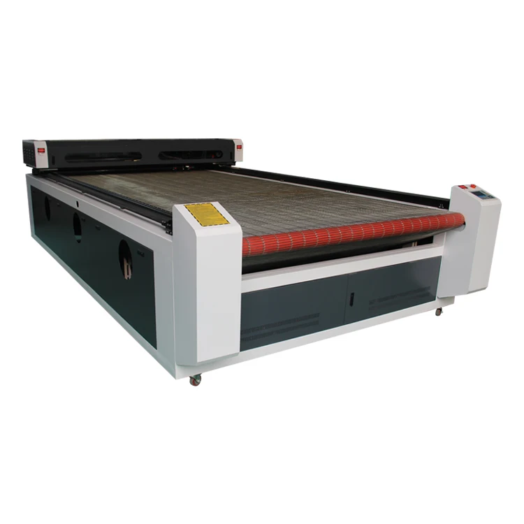 Auto Feeding 1830 Fabric Laser Cutting Machine Large Size Cutter Laser Engraving and Cutting Machine Factory CO2 Laser Pecker