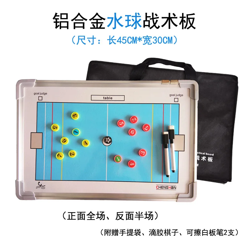 Ice Hokey Water Polo Baseball Field Hokey Handball Badminton Tactics Coach Board Coaching Sport Double-Sided Aluminum whiteboard