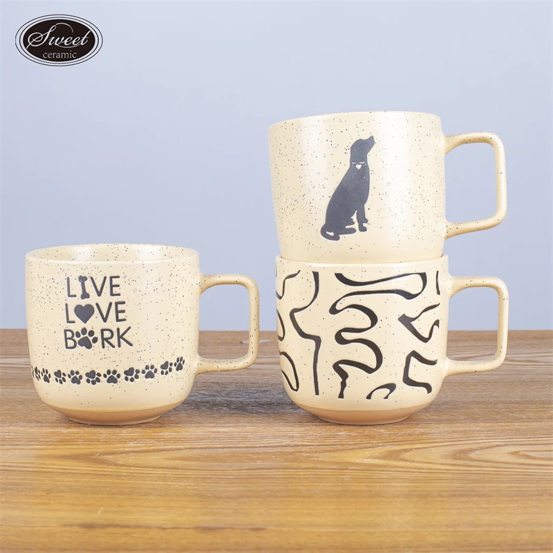 ceramic football shaped mug  no glaze clay and ceramic coffee mugs clearance sublimation mugs nostalgic rustic ceramic enamel