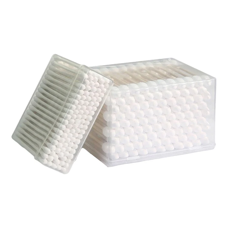 HuiMao bamboo stick cotton ear buds with different packaging