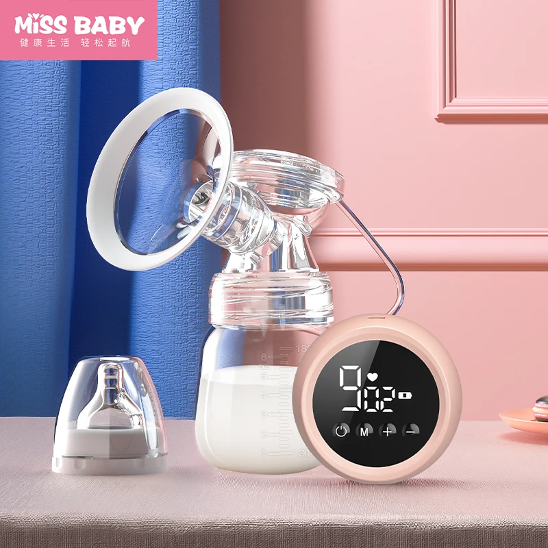 Super Silent Motor Rechargeable Battery Breastpump Electric Automatic Smart Breast Pump
