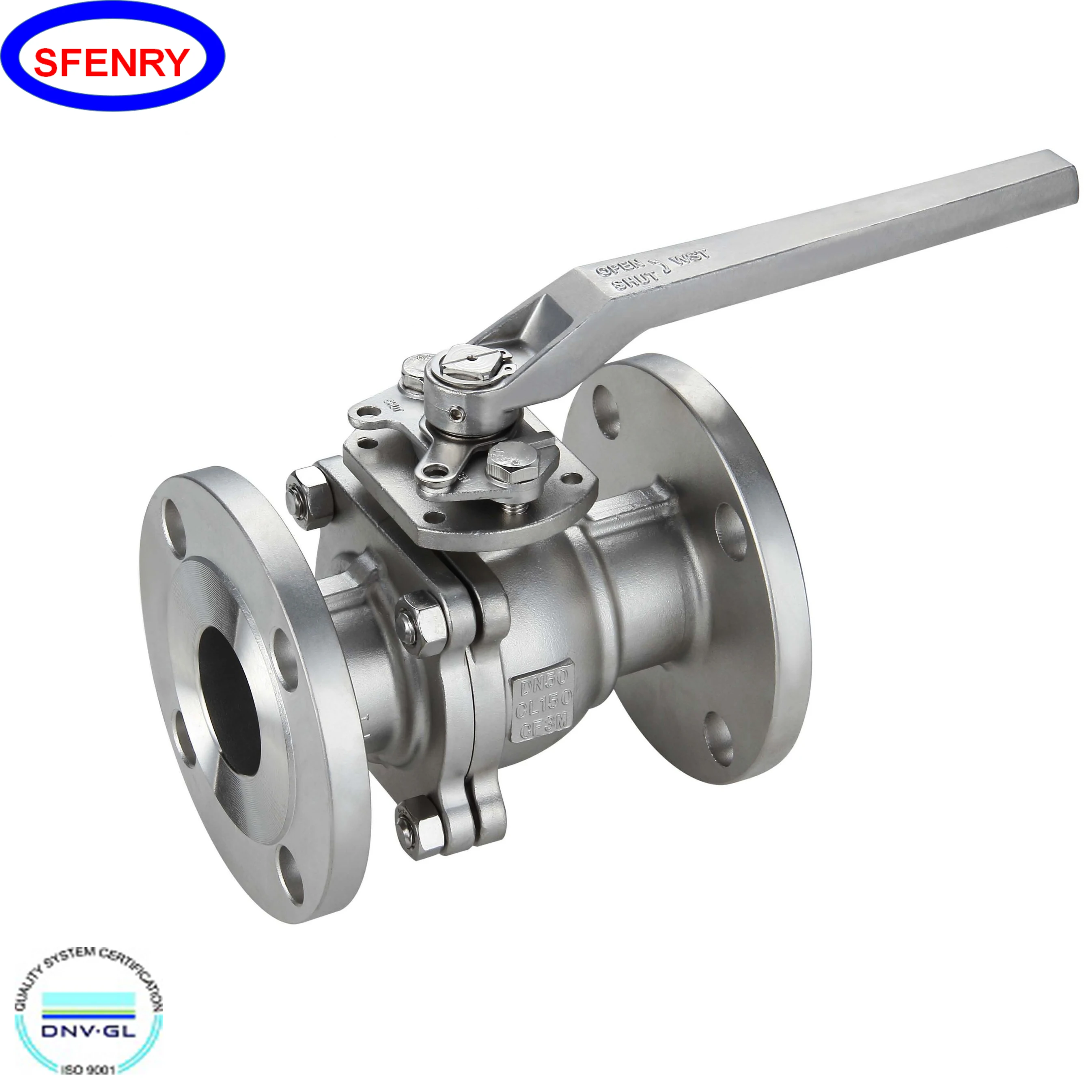  Sfenry 150 фунтов 300 A216 WCB CF8 / CF8M SS Плавающий Тип 2PC 3PC нержавеющая сталь фланец шаровой