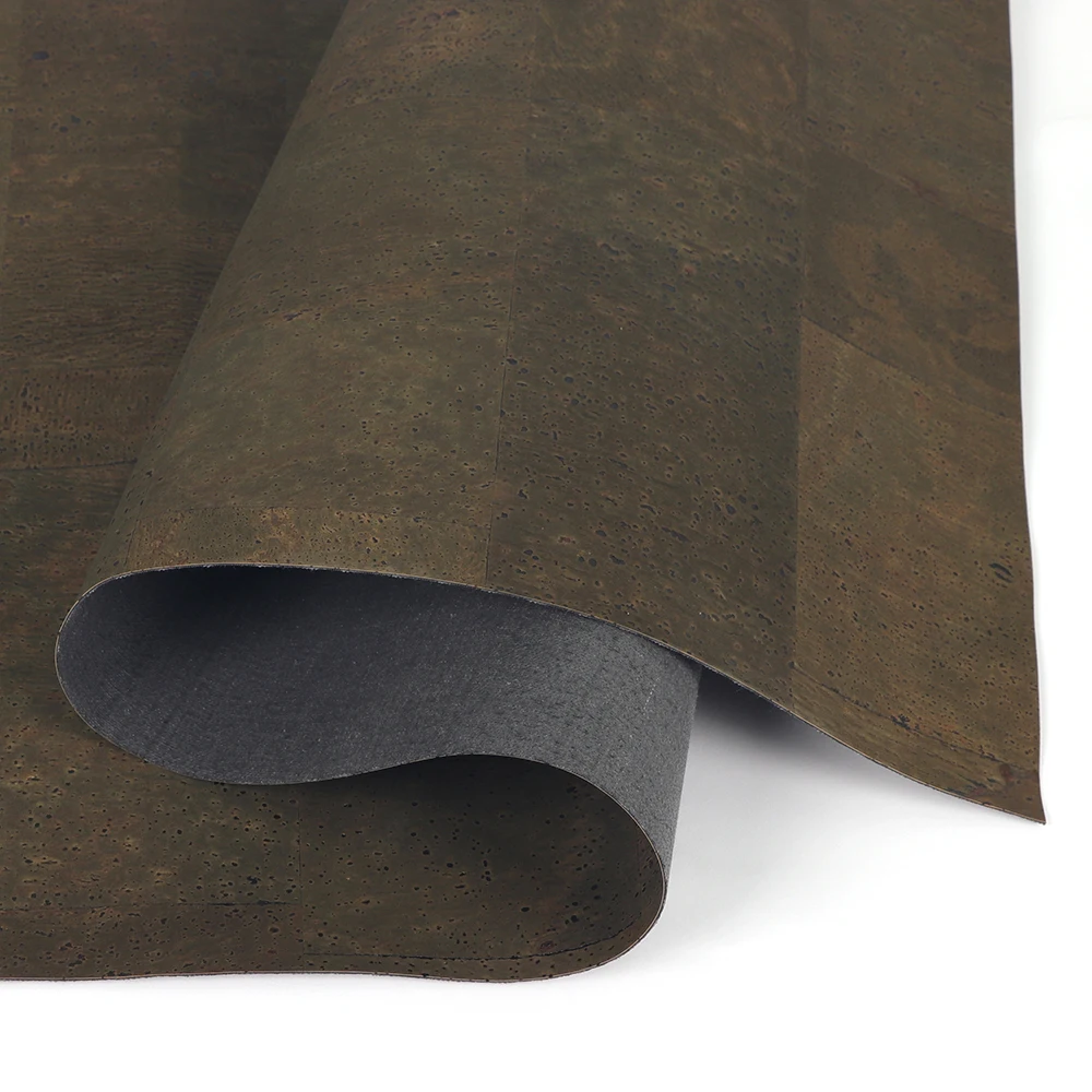 Лидер продаж в Португалии, цветная пробковая ткань, натуральный пробковый текстиль, настоящий пробковый лист, шоппер, женская сумка для путешествий и макияжа