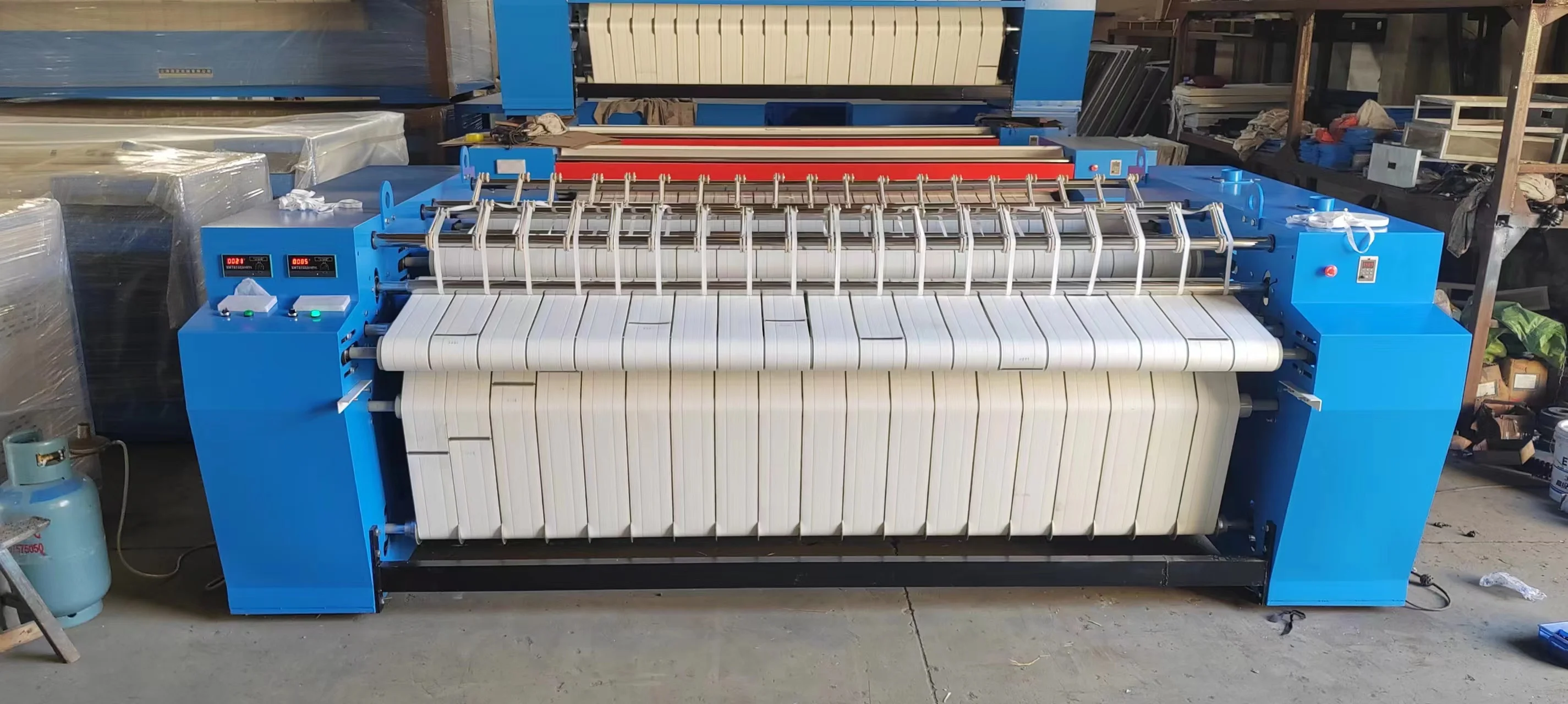 3000mm Industrial roller ironing machine Fully automatic single roller flat work ironing machine