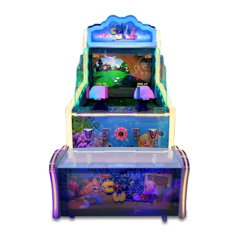 Water Park Kids Water Shooting Game Machine/Crazy Water 2 Shooting Water Game/Water Park Kids Water Shooting