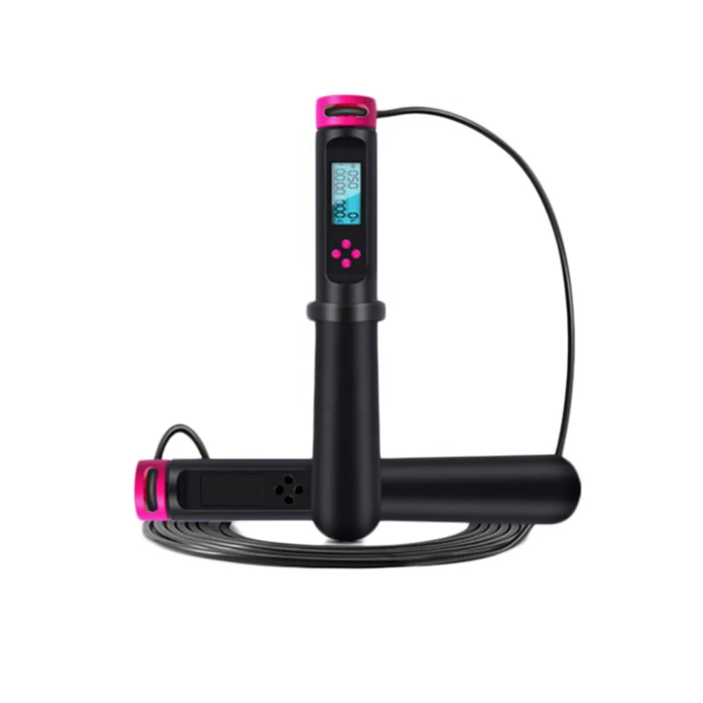 ПВХ 2,8 м Длина Смарт сжигания калорий электронный подсчет скакалка потеря веса упражнений для здоровья Скакалка для занятия спортом дома