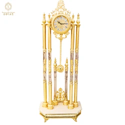 Factory Custom Design High Quality Luxury Floor Grandfather Clock For Home Decoration