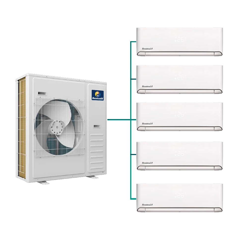 Manufacturer Plant 3 Zone Energy Efficient Environmentally Friendly Inverter OEM Hotel Multi Zone Air Conditioners