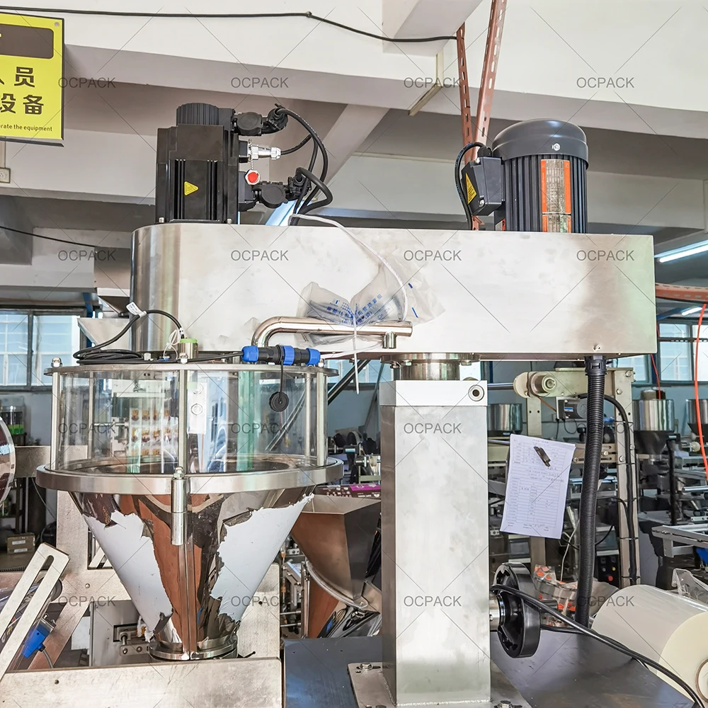 Automatic Small Sachet Auger  Packaging Machine 3 in 1 Coffee Powder Packing Machine For Small Business