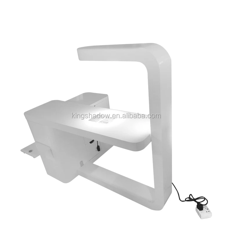 New Design Beauty Equipment Nail Salon Furniture Nail Deskmanicure Table Spa,beauty and Salon Office Metal Foot Modern Avilable