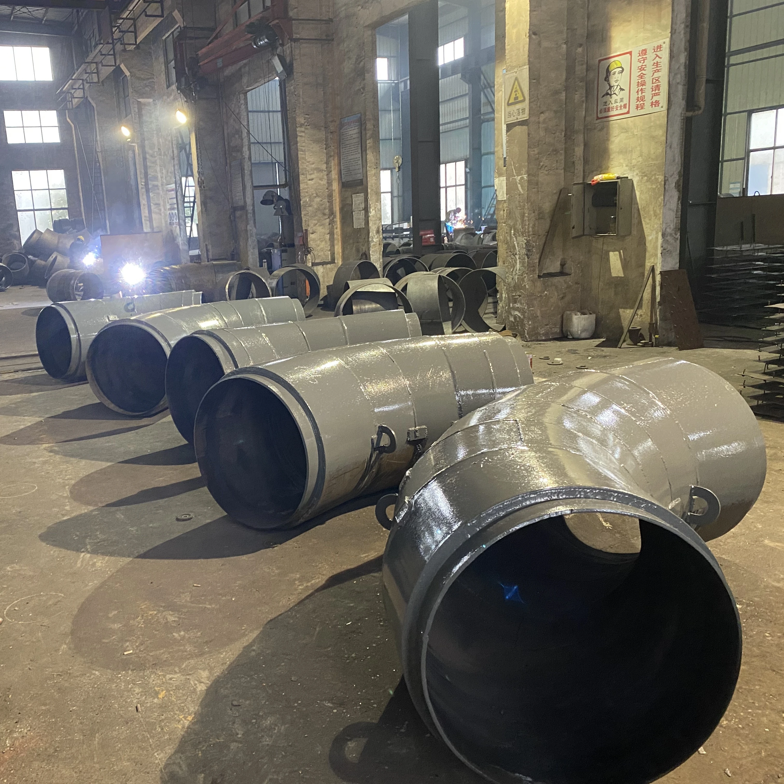 Высококачественный биметаллический износостойкий комбинированный локоть из углеродного хромового сплава для тепловой электростанции, оптовая продажа с завода