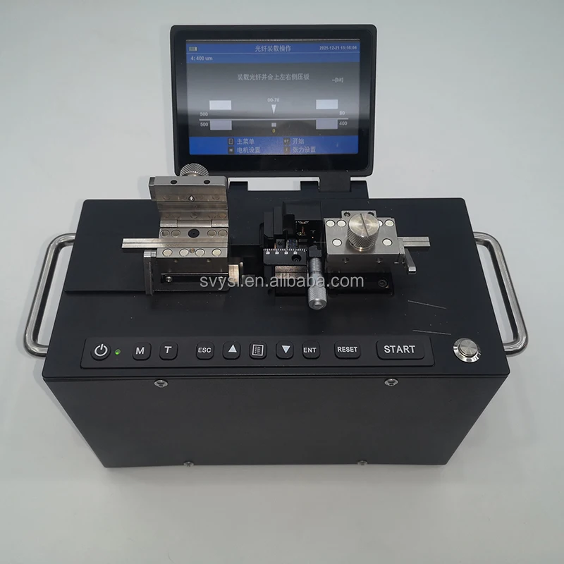 Automatic Intelligent Fiber Fusion Splice For IPG MAX Raycus JPT Laser Source 10um-400um Fiber Laser Cable Repair Testing